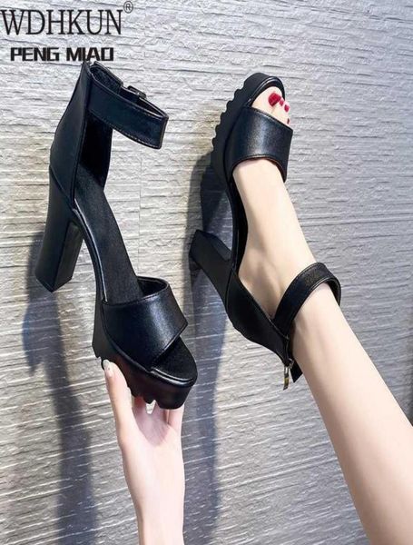 white summer sandal shoes for women 2021 new arrival peep toe thick heels sandals platform casual russian shoes women x05264963917, Black
white summer sandal shoes for women 2021 new arrival peep toe thick heels sandals platform casual russian shoes women x05264963917, Black