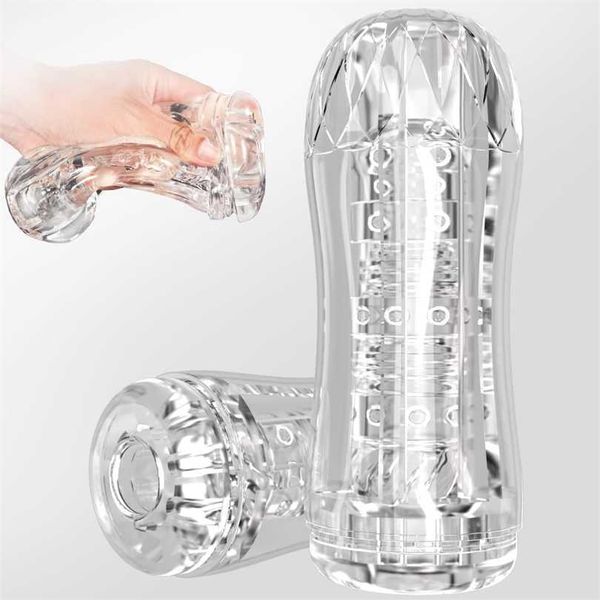 factory outlet manual sucking and squeezing male device portable transparent pocket massager with patterns rational toy set for men
factory outlet manual sucking and squeezing male device portable transparent pocket massager with patterns rational toy set for men