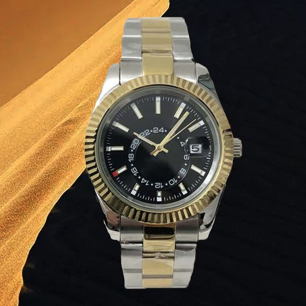 man waths montre de luxe 40mm mens womens watches 2813 automatic movement full stainless steel watch waterproof luminous mechanical wristwat, Slivery;brown
man waths montre de luxe 40mm mens womens watches 2813 automatic movement full stainless steel watch waterproof luminous mechanical wristwat, Slivery;brown
