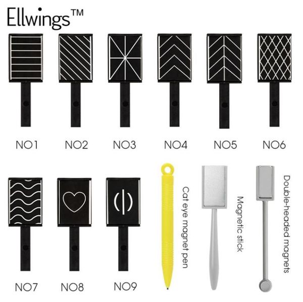 ellwings diy strip magical magnet stick for cat eye gel polish nail art manicure tool 3d effect strong doubleheaded magnet8753619, Red;pink
ellwings diy strip magical magnet stick for cat eye gel polish nail art manicure tool 3d effect strong doubleheaded magnet8753619, Red;pink