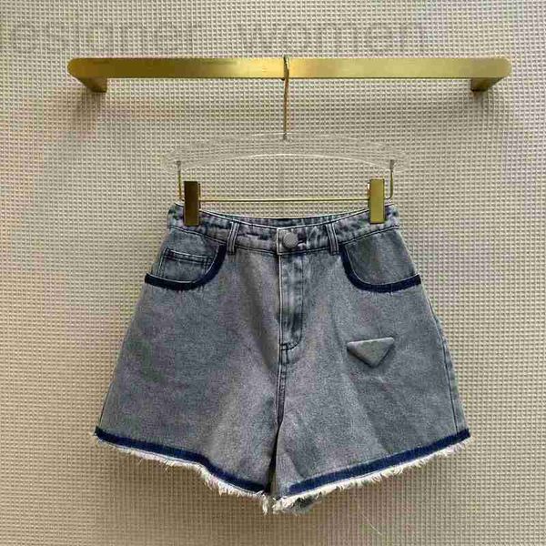 women's shorts designer fashion brand 2023 summer triangle brooch patchwork denim high waist casual pockets 8d1t, White;black
women's shorts designer fashion brand 2023 summer triangle brooch patchwork denim high waist casual pockets 8d1t, White;black