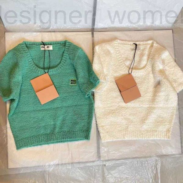 women's sweaters designer women wool knitted sweater t shirt summer new high-end letter embroidery short sleeve tshirt round neck pullo, White;black
women's sweaters designer women wool knitted sweater t shirt summer new high-end letter embroidery short sleeve tshirt round neck pullo, White;black
