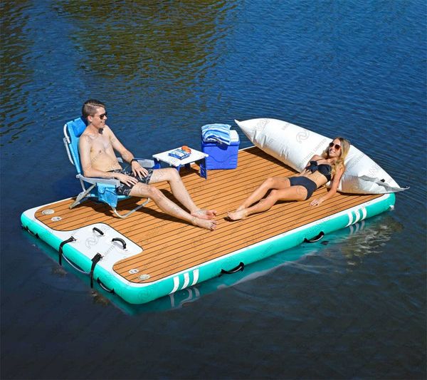 inflatable floating dock platform with electric air pump storage bag swim deck floating water mat for pool beach ocean
inflatable floating dock platform with electric air pump storage bag swim deck floating water mat for pool beach ocean
