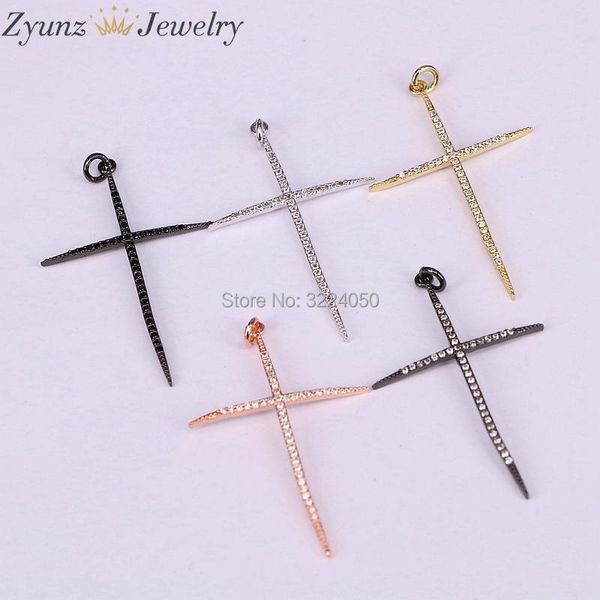 other 5pcs cz crystal cross pendant full zircon micro paved pendant for men and women jewelry
other 5pcs cz crystal cross pendant full zircon micro paved pendant for men and women jewelry