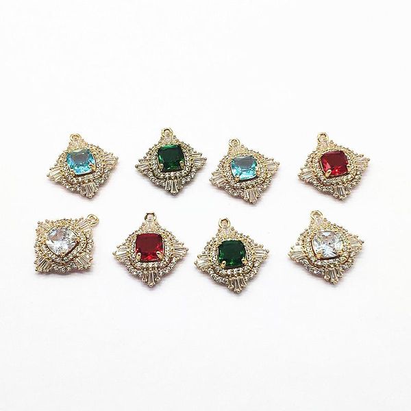 polish new arrival 25x22mm 20pcs cubic zirconia/crystal square shape charm for jewelry earrings diy parts hand made earring making, Blue
polish new arrival 25x22mm 20pcs cubic zirconia/crystal square shape charm for jewelry earrings diy parts hand made earring making, Blue