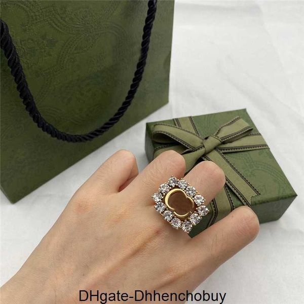 stylish diamond double letter ring rhinestone designer open rings shiny crystal la bague couple anello with gift box 5wkz, Silver
stylish diamond double letter ring rhinestone designer open rings shiny crystal la bague couple anello with gift box 5wkz, Silver