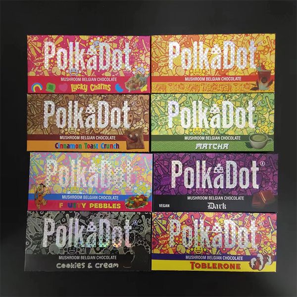 polkadot chocolate bar box size 62*130*10mm magic mushrooms packaging 16 flavors to choose from affordable and stable supply fast delivery l
polkadot chocolate bar box size 62*130*10mm magic mushrooms packaging 16 flavors to choose from affordable and stable supply fast delivery l