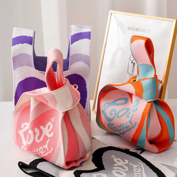 lgbt simple and multicolor knitted bag love sweet girl neon sweetheart design personalized contrast color handbag female pride 230522
lgbt simple and multicolor knitted bag love sweet girl neon sweetheart design personalized contrast color handbag female pride 230522
