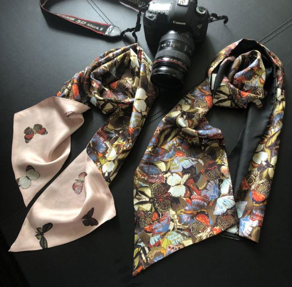 butterfly print 100 silk neckerchief scarf wraps women fashion charming clothing accessories t2007291059026, Blue;gray
butterfly print 100 silk neckerchief scarf wraps women fashion charming clothing accessories t2007291059026, Blue;gray