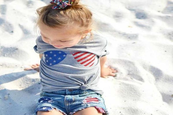 fashion fourth of july baby clothes girls kids clothing glasses tshirts denim shorts set 2pcs outfits toddler kids clothing set a5232199, White
fashion fourth of july baby clothes girls kids clothing glasses tshirts denim shorts set 2pcs outfits toddler kids clothing set a5232199, White