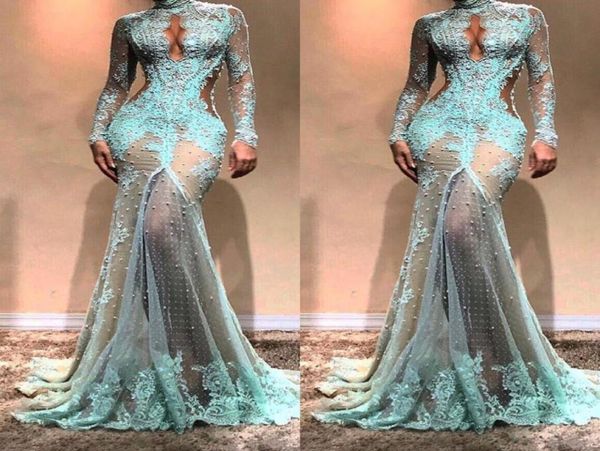 high neck luxury full lace pearls mermaid evening dresses dubai see through illusion high split formal prom cutaway side celebrity5988077, Black;red
high neck luxury full lace pearls mermaid evening dresses dubai see through illusion high split formal prom cutaway side celebrity5988077, Black;red
