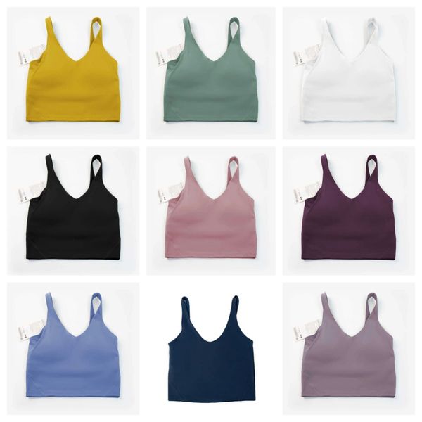 yoga clothes align women's sports vest u-back bra fitness jogging with lined breast pad gym underwear tank, White;red
yoga clothes align women's sports vest u-back bra fitness jogging with lined breast pad gym underwear tank, White;red