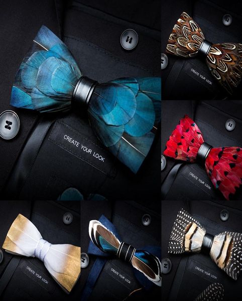 new fashion mens handmade feather and leather bow tie pretied bowtie for wedding party with gift box1695501, Black;gray
new fashion mens handmade feather and leather bow tie pretied bowtie for wedding party with gift box1695501, Black;gray
