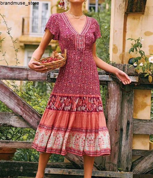 casual dresses happie queens vintage floral print sashes beach robe bohemian maxi dresses elegant ladies cross v neck boho dress vestidos j2, Black;gray
casual dresses happie queens vintage floral print sashes beach robe bohemian maxi dresses elegant ladies cross v neck boho dress vestidos j2, Black;gray