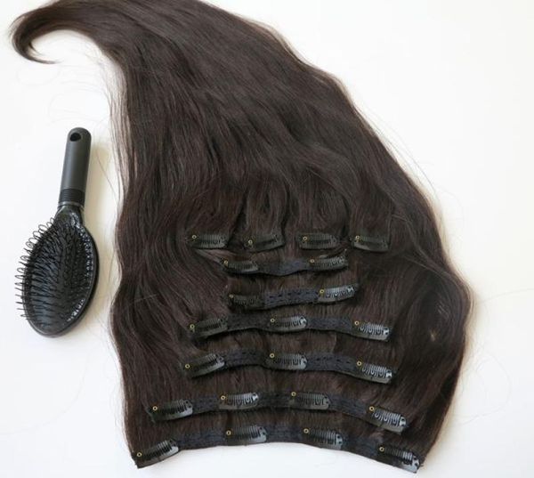 220g 22inch clip in human hair extensions brazilian hair 1boff black remy straight hair weaves 10pcsset comb5075544, Black;brown
220g 22inch clip in human hair extensions brazilian hair 1boff black remy straight hair weaves 10pcsset comb5075544, Black;brown