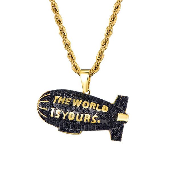 necklaces black airship pendant necklace new arrival bling cubic zirconia hip hop jewelry for men women gifts, Silver
necklaces black airship pendant necklace new arrival bling cubic zirconia hip hop jewelry for men women gifts, Silver