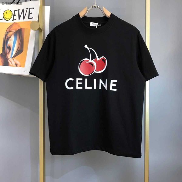 men's t-shirts correct summer 23 new classic letter cherry print half sleeve summer couple short sleeve t-shirt, White;black
men's t-shirts correct summer 23 new classic letter cherry print half sleeve summer couple short sleeve t-shirt, White;black