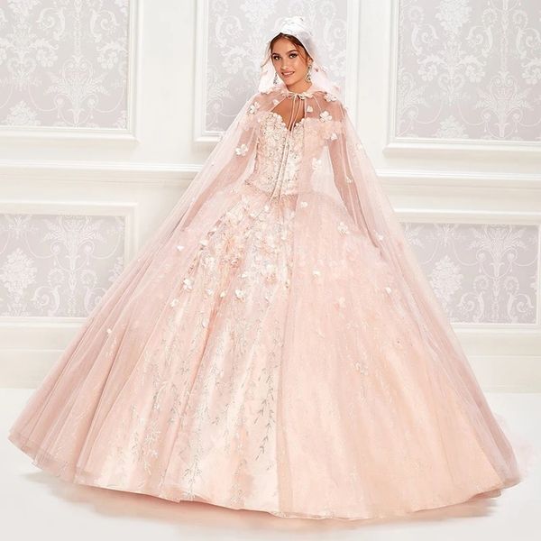 pink ball gown beaded 3d floral quinceanera dress princess with cape off shoulder lace-up prom sweet 16 vestidos de xv anos, Blue;red
pink ball gown beaded 3d floral quinceanera dress princess with cape off shoulder lace-up prom sweet 16 vestidos de xv anos, Blue;red