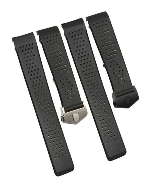watch bands 22mm 24mm black ventilation band for tag carrera silicone rubber waterproof strap bracelet belt9170005, Black;brown
watch bands 22mm 24mm black ventilation band for tag carrera silicone rubber waterproof strap bracelet belt9170005, Black;brown