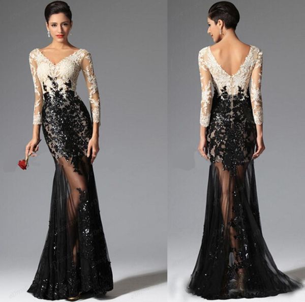 2019 evening gowns sleeves long prom gowns formal mermaid sheath v neck ivory white champagne and black lace see2700434, Black;red
2019 evening gowns sleeves long prom gowns formal mermaid sheath v neck ivory white champagne and black lace see2700434, Black;red
