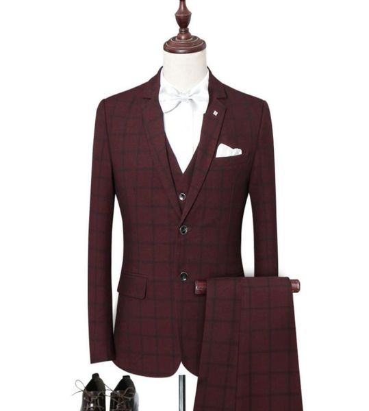 men039s suit threepiece suit coat pants vest spring and autumn new men039s plaid business formal suit male prom party1766871, Black;gray
men039s suit threepiece suit coat pants vest spring and autumn new men039s plaid business formal suit male prom party1766871, Black;gray