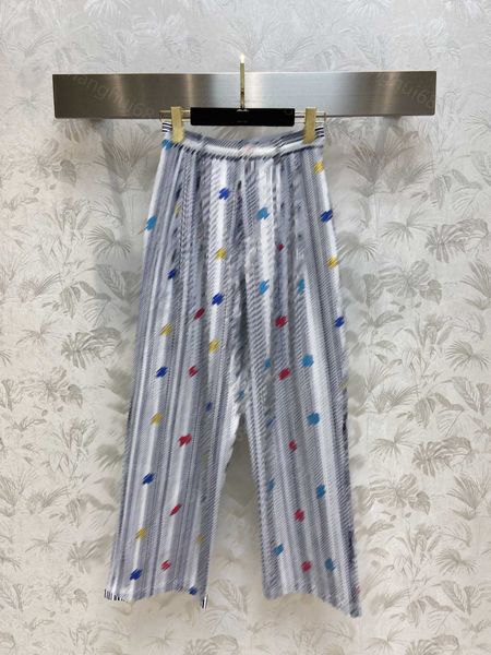 23ss womens designer clothing womens pants striped 3d color logo printed casual pants high waist wide leg pants women clothing, Black;white
23ss womens designer clothing womens pants striped 3d color logo printed casual pants high waist wide leg pants women clothing, Black;white