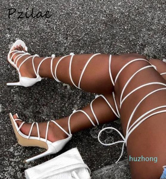 pzilae 2021 new women gladiator knee high sandals open toe lace up cross strappy sandals women high heels fashion shoes1636711, Black
pzilae 2021 new women gladiator knee high sandals open toe lace up cross strappy sandals women high heels fashion shoes1636711, Black
