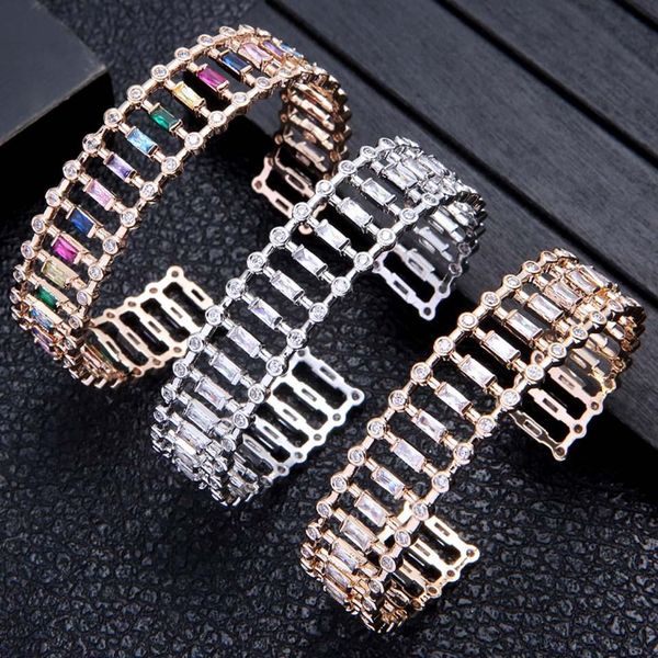 bangle zlxgirl colorful aaa cz zircon dubai gold copper bangle bracelet fashion women's bridal bangle accessory ing, Black
bangle zlxgirl colorful aaa cz zircon dubai gold copper bangle bracelet fashion women's bridal bangle accessory ing, Black