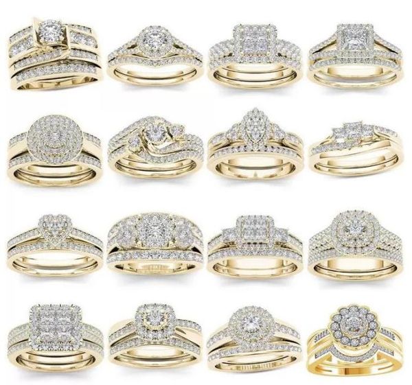 wedding rings 2pcs bridal set elegant crystal engagement ring round heart zircon for women7138739, Slivery;golden
wedding rings 2pcs bridal set elegant crystal engagement ring round heart zircon for women7138739, Slivery;golden