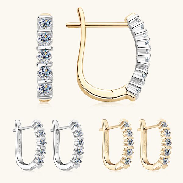 men women fashion diamond earrings 925 sterling silver gold plated bling round moissanite hoops earrings nice gift, Golden;silver
men women fashion diamond earrings 925 sterling silver gold plated bling round moissanite hoops earrings nice gift, Golden;silver