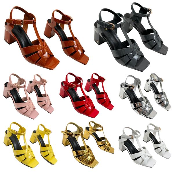 sandals women's sandals designer sandals fashion classic style sandals vintage cowhide made luxury sandals opposite heel thick heels, Black
sandals women's sandals designer sandals fashion classic style sandals vintage cowhide made luxury sandals opposite heel thick heels, Black