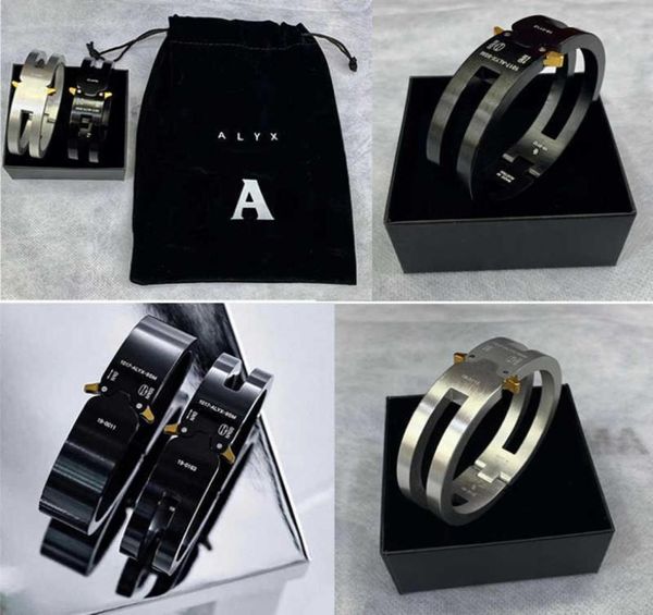 hip hop fashion rollercoaster track alyx aluminium alloy bracelet women men couples alyx jewelry bangles with bag and box q3771409, Black
hip hop fashion rollercoaster track alyx aluminium alloy bracelet women men couples alyx jewelry bangles with bag and box q3771409, Black