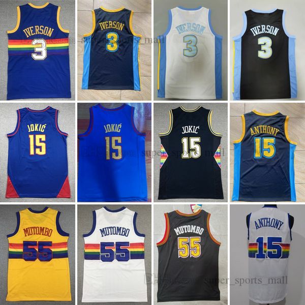 stitched basketball jerseys allen iverson 06-07 carmelo anthony dikembe mutombo nikola jokic jamal murray jersey, Black;red
stitched basketball jerseys allen iverson 06-07 carmelo anthony dikembe mutombo nikola jokic jamal murray jersey, Black;red