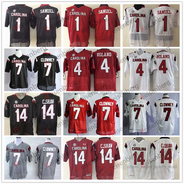 ncaa south carolina gamecock college football jerseys 1 deebo samuel 19 jake bentley 7 jadeveon clowney 4 shaq roland 14 connor shaw stitche, Black
ncaa south carolina gamecock college football jerseys 1 deebo samuel 19 jake bentley 7 jadeveon clowney 4 shaq roland 14 connor shaw stitche, Black