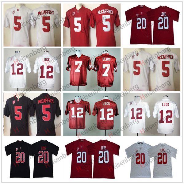 ncaa college football jerseys 20 bryce love 5 christian mccaffrey 7 john elway 12 andrew luck jersey, Black
ncaa college football jerseys 20 bryce love 5 christian mccaffrey 7 john elway 12 andrew luck jersey, Black