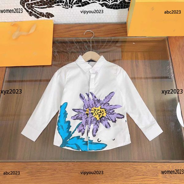 luxury fashion floral print child blouses kids designer clothes baby size 110-160 cm lapel shirt, White;black
luxury fashion floral print child blouses kids designer clothes baby size 110-160 cm lapel shirt, White;black