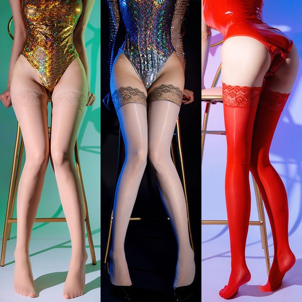 socks and shiny womens stockings wide lace high socks silicone buckle pole dance nightclub party hose 8d long socks 230520, Red;black
socks and shiny womens stockings wide lace high socks silicone buckle pole dance nightclub party hose 8d long socks 230520, Red;black