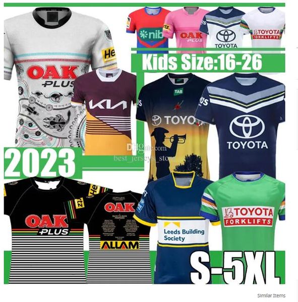 s-5xl 22/23 cowboy new rugby jerseys 2022 2023 raider penrith panthers warriors broncos knights gaguar champions version nrl league men kids, Black;yellow
s-5xl 22/23 cowboy new rugby jerseys 2022 2023 raider penrith panthers warriors broncos knights gaguar champions version nrl league men kids, Black;yellow