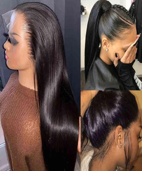 360 hd lace frontal wig brazilian straight front human hair s for women 13x4 on pre plucked 2206229829013, Black
360 hd lace frontal wig brazilian straight front human hair s for women 13x4 on pre plucked 2206229829013, Black