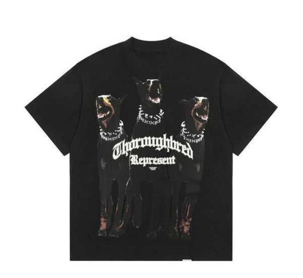 men's t-shirts mens designer t shirt doberman printed sweat represent womens summer trend short sleeve casual loose s high street tee p, White;black
men's t-shirts mens designer t shirt doberman printed sweat represent womens summer trend short sleeve casual loose s high street tee p, White;black