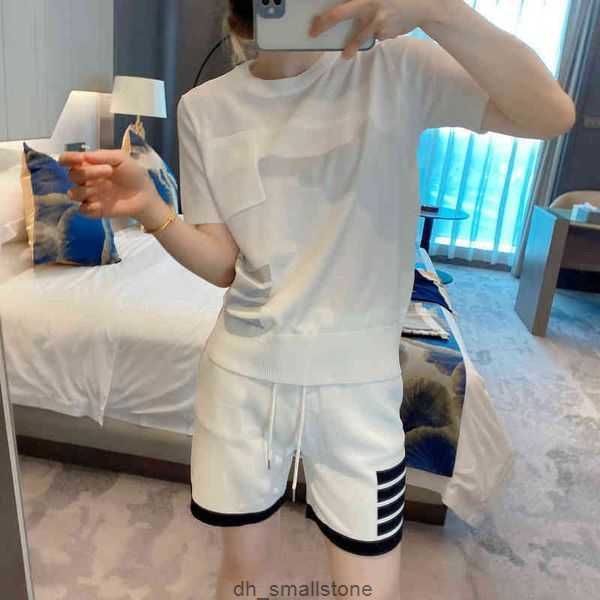 summer versatile short sleeve four bar pocket t-shirt round neck knitted ice hemp bottomed shirt tb men's and women's slim casual, White;black
summer versatile short sleeve four bar pocket t-shirt round neck knitted ice hemp bottomed shirt tb men's and women's slim casual, White;black