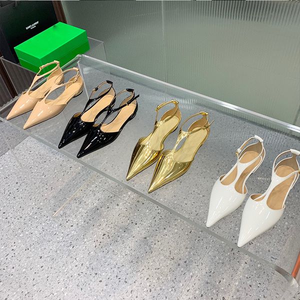 new patent leather pointy pumps heels shoes ankle stiletto sandals heeled point toe for women luxury designers dress shoe evening flat botto, Black
new patent leather pointy pumps heels shoes ankle stiletto sandals heeled point toe for women luxury designers dress shoe evening flat botto, Black