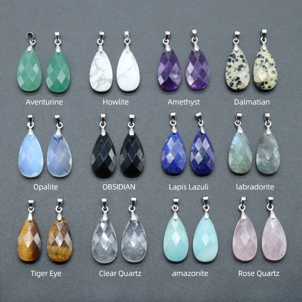 faceted waterdrop stone charms natural rose quartz crystal pendant energy stone healing yoga gift wholesale, Bronze;silver
faceted waterdrop stone charms natural rose quartz crystal pendant energy stone healing yoga gift wholesale, Bronze;silver