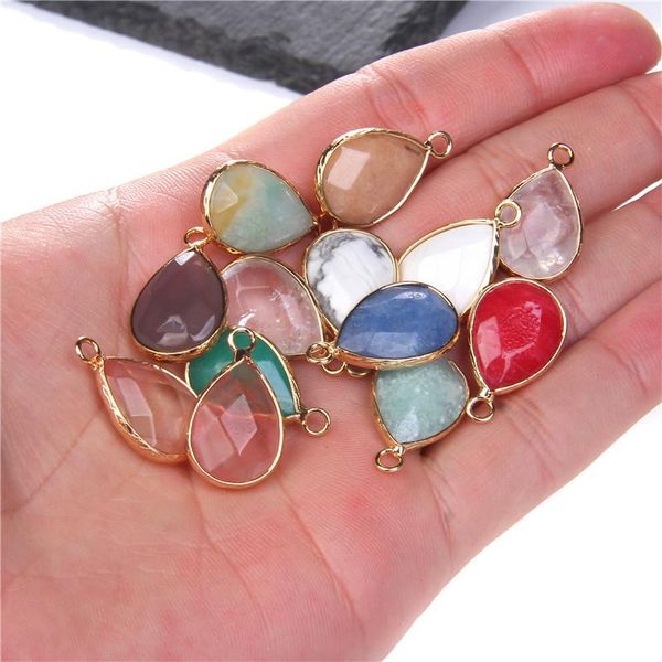 crystal wholesale natural stone pendants water drop agates gold plated pendants crystals amethysts charms pendant for diy necklaces
crystal wholesale natural stone pendants water drop agates gold plated pendants crystals amethysts charms pendant for diy necklaces