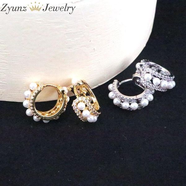 huggie 5 pairs 18mm gold / silver color micro pave cz earrings pearl shell metal geometric hoop earrings for women girls, Golden;silver
huggie 5 pairs 18mm gold / silver color micro pave cz earrings pearl shell metal geometric hoop earrings for women girls, Golden;silver
