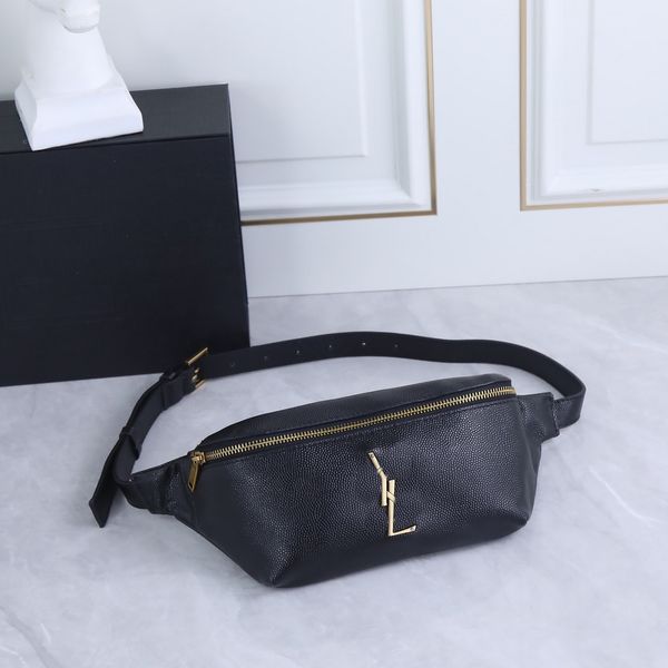 black leather waist bag, chest bag, wallet 100% ball pattern, a must-have for couples when going out
black leather waist bag, chest bag, wallet 100% ball pattern, a must-have for couples when going out
