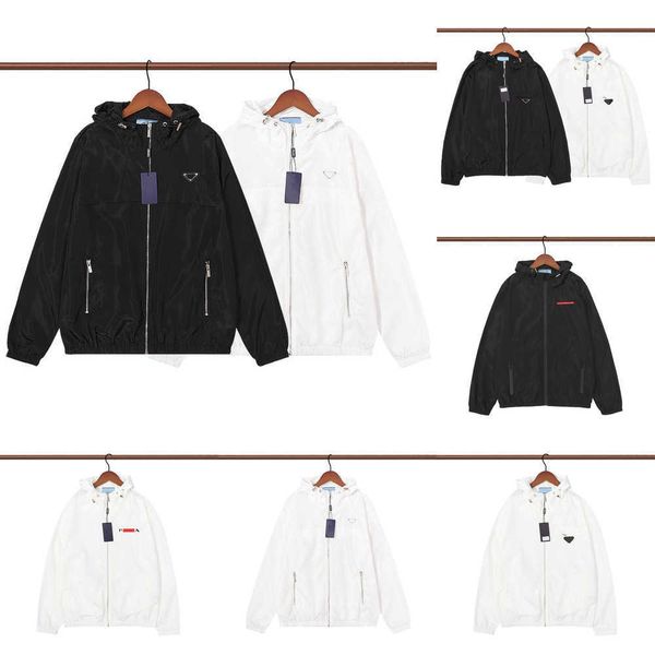 summer new pr designer style triangle emblem high-end jacket for men and women with loose sun protection clothing qsff, Black;brown 
summer new pr designer style triangle emblem high-end jacket for men and women with loose sun protection clothing qsff, Black;brown