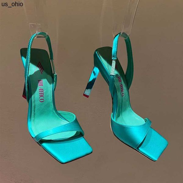 sandals the attico genuine silk sandals square toe solid color real leather high heels slippers ankle wrap outdoor ladies party shoe summer, Black
sandals the attico genuine silk sandals square toe solid color real leather high heels slippers ankle wrap outdoor ladies party shoe summer, Black