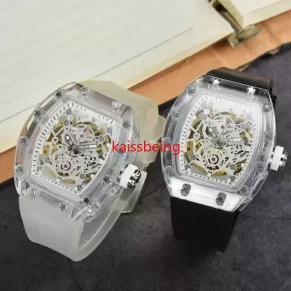 new aaa watch fully automatic mechanical 8009 movement brand wristwatches rubber strap business sports transparent watch imported crystal mi, Slivery;brown
new aaa watch fully automatic mechanical 8009 movement brand wristwatches rubber strap business sports transparent watch imported crystal mi, Slivery;brown