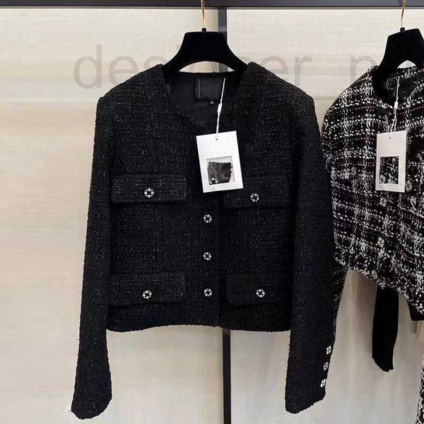 women's jackets designer new 2023 spring brand jacket fashion ootd high-end classic tweed coat leisure spring black coats cardigan birt, Black;brown
women's jackets designer new 2023 spring brand jacket fashion ootd high-end classic tweed coat leisure spring black coats cardigan birt, Black;brown